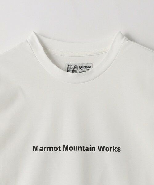 green label relaxing / グリーンレーベル リラクシング カットソー | 【別注】＜Marmot＞GLR マウンテン Tシャツ | 詳細5