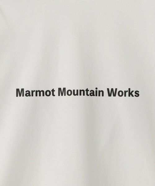 green label relaxing / グリーンレーベル リラクシング カットソー | 【別注】＜Marmot＞GLR マウンテン Tシャツ | 詳細6