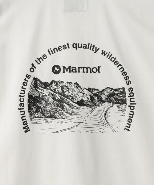 green label relaxing / グリーンレーベル リラクシング カットソー | 【別注】＜Marmot＞GLR マウンテン Tシャツ | 詳細7