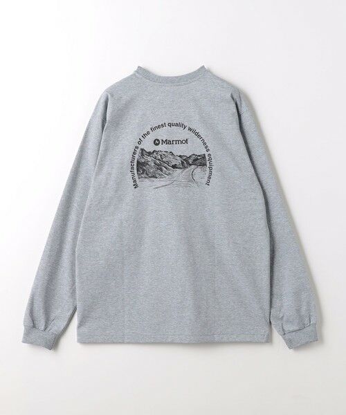 green label relaxing / グリーンレーベル リラクシング カットソー | 【別注】＜Marmot＞GLR マウンテン Tシャツ | 詳細6