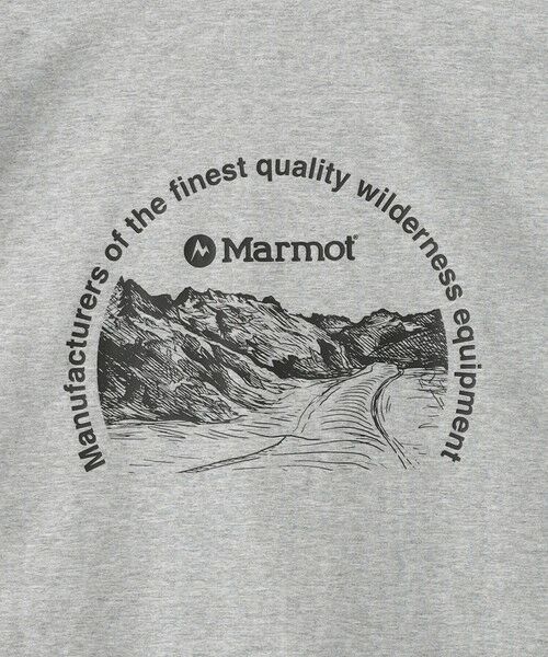 green label relaxing / グリーンレーベル リラクシング カットソー | 【別注】＜Marmot＞GLR マウンテン Tシャツ | 詳細13