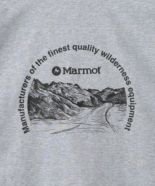 green label relaxing / グリーンレーベル リラクシング カットソー | 【別注】＜Marmot＞GLR マウンテン Tシャツ | 詳細11