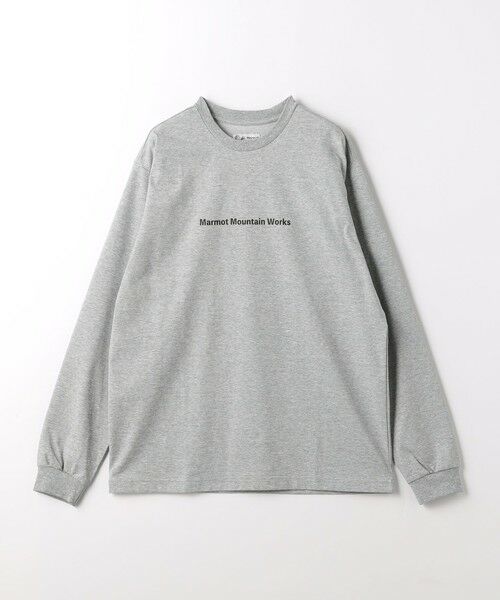 green label relaxing / グリーンレーベル リラクシング カットソー | 【別注】＜Marmot＞GLR マウンテン Tシャツ | 詳細14