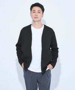 【WEB限定】JUST fit ポンチ スウェット カーディガン