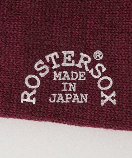 green label relaxing / グリーンレーベル リラクシング ソックス | ＜ROSTER SOX＞LA 84 ライン ソックス | 詳細4