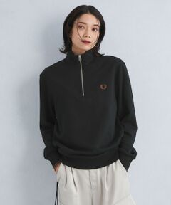 ＜FRED PERRY＞ハーフジップ スウェット プルオーバー