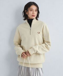 ＜FRED PERRY＞ハーフジップ スウェット プルオーバー