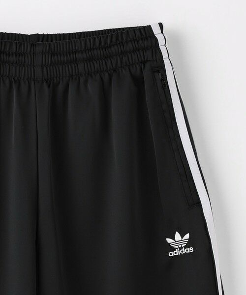 green label relaxing / グリーンレーベル リラクシング その他パンツ | ＜adidas Originals＞サテン ワイドレッグ トラックパンツ | 詳細2