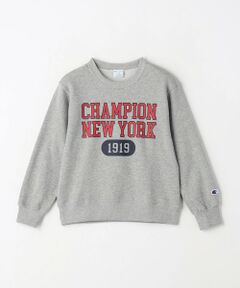 ＜Champion＞TJ CP クルーネック スウェット ロゴ / キッズ  100cm-130cm