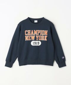 ＜Champion＞TJ CP クルーネック スウェット ロゴ / キッズ  100cm-130cm