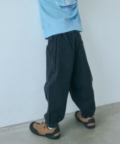 【別注】＜WILD THINGS＞デニムバルーンパンツ / キッズ 110cm-130cm