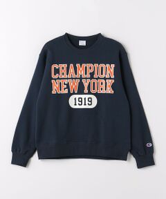 ＜Champion＞TJ CP クルーネック スウェット ロゴ / キッズ  140cm-160cm