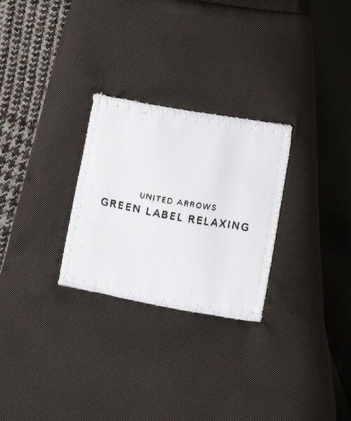 green label relaxing / グリーンレーベル リラクシング テーラードジャケット | GLR CLOTH ミルド チェック 3B ジャケット | 詳細21