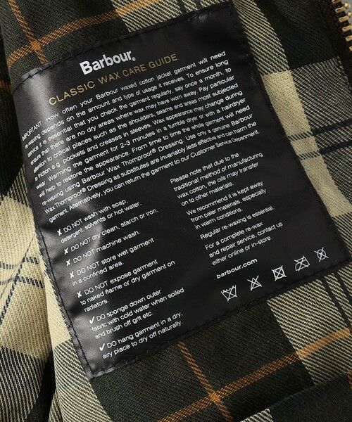 green label relaxing / グリーンレーベル リラクシング ブルゾン | ＜Barbour＞スペイ ワックスコットン ブルゾン | 詳細19