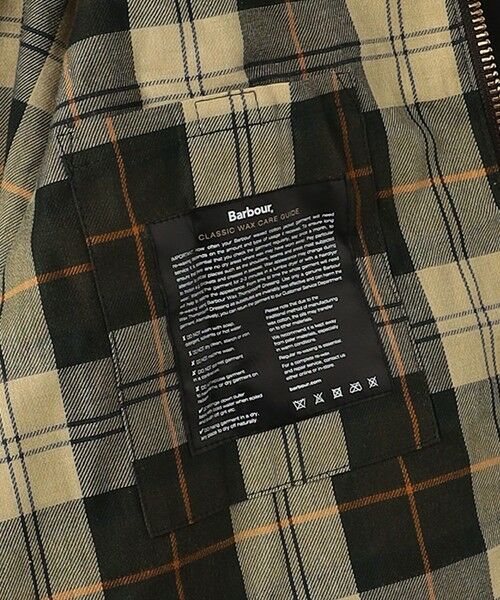 green label relaxing / グリーンレーベル リラクシング その他アウター | ＜Barbour＞EXMOOR エクスモア ワックスコットン ミドルレングス コート | 詳細11