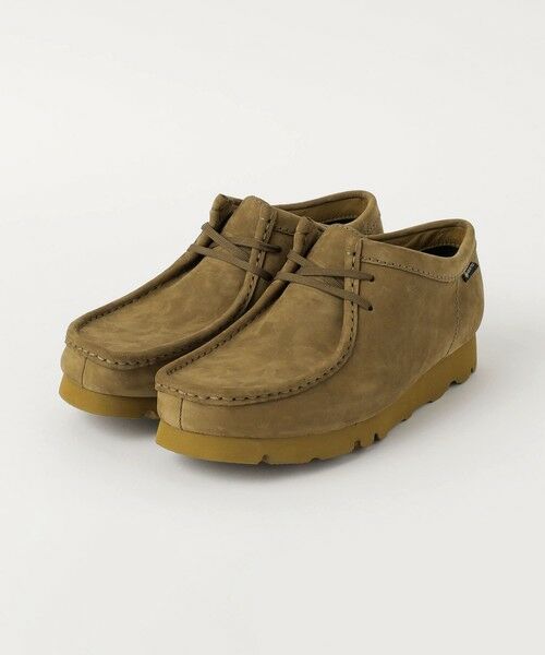 green label relaxing / グリーンレーベル リラクシング フラットシューズ | ＜Clarks＞Wallabee GTX ワラビー ゴアテックス オークモスヌバック シューズ | 詳細1