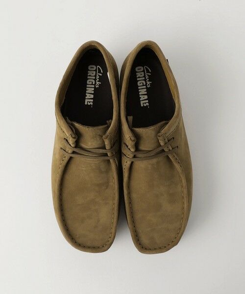 green label relaxing / グリーンレーベル リラクシング フラットシューズ | ＜Clarks＞Wallabee GTX ワラビー ゴアテックス オークモスヌバック シューズ | 詳細2