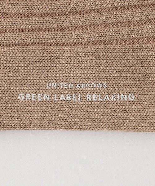 green label relaxing / グリーンレーベル リラクシング ソックス | 96N 3*3 リブ ソリッド ソックス | 詳細6