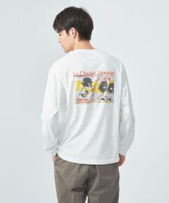 ロートレック プリント ロンT 長袖 Tシャツ