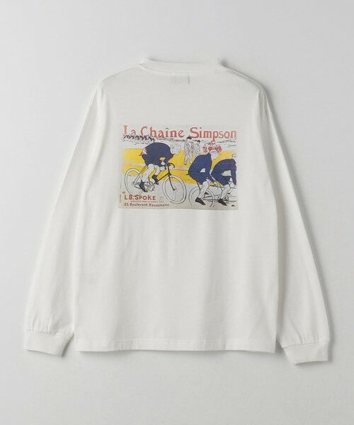 green label relaxing / グリーンレーベル リラクシング カットソー | ロートレック プリント ロンT 長袖 Tシャツ | 詳細15