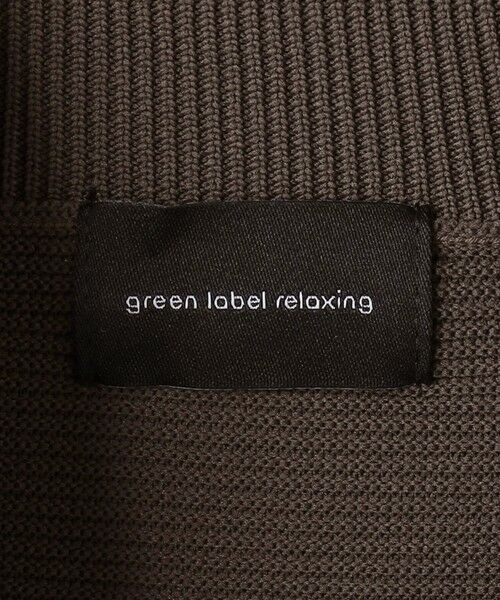 green label relaxing / グリーンレーベル リラクシング ニット・セーター | スリーシーズン  ガーター編み 長袖 タートルネック -マシンウォッシャブル- | 詳細18