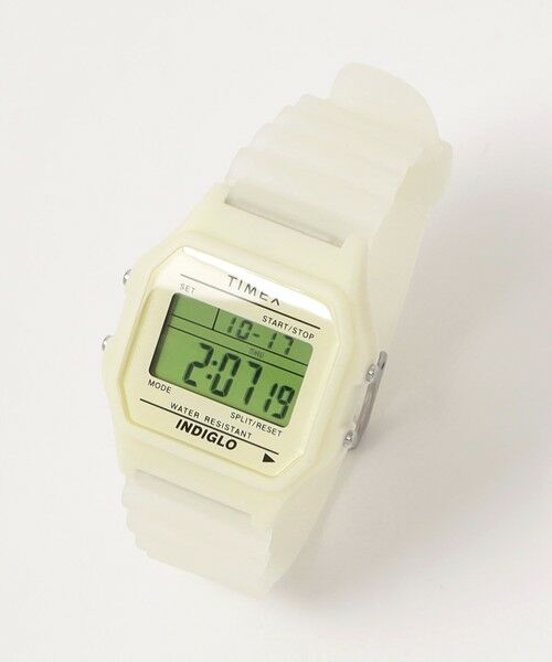 green label relaxing / グリーンレーベル リラクシング 腕時計 | ＜TIMEX＞TIMEX80 GLOW IN THE DARK 腕時計 デジタルウォッチ | 詳細1