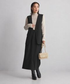 【WEB限定】＜at ease＞ジレ スカート セットアップ