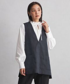 【WEB限定】＜at ease＞シャツ & ジレ セットアップ