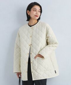 【別注】＜Traditional Weatherwear＞ARKLEY Aライン キルティング ミドル コート