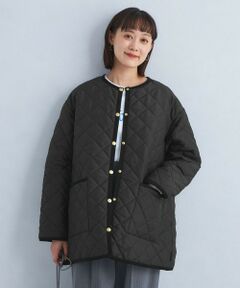 【別注】＜Traditional Weatherwear＞ARKLEY Aライン キルティング ミドル コート