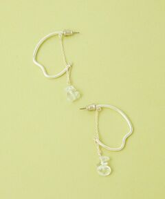 ＜anisotea＞ Wave Hoop ピアス