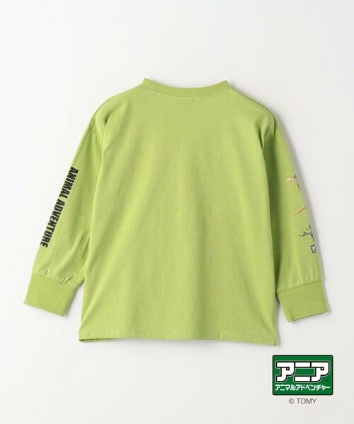 green label relaxing / グリーンレーベル リラクシング カットソー | 【別注】＜アニア＞ロングスリーブ Tシャツ 100cm-130cm / キッズ | 詳細4