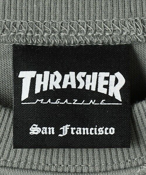 green label relaxing / グリーンレーベル リラクシング Tシャツ | 【別注】＜THRASHER＞TJ ロングスリーブ Tシャツ / キッズ  100cm-130cm | 詳細7