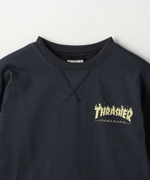 green label relaxing / グリーンレーベル リラクシング Tシャツ | 【別注】＜THRASHER＞TJ ロングスリーブ Tシャツ / キッズ  100cm-130cm | 詳細17