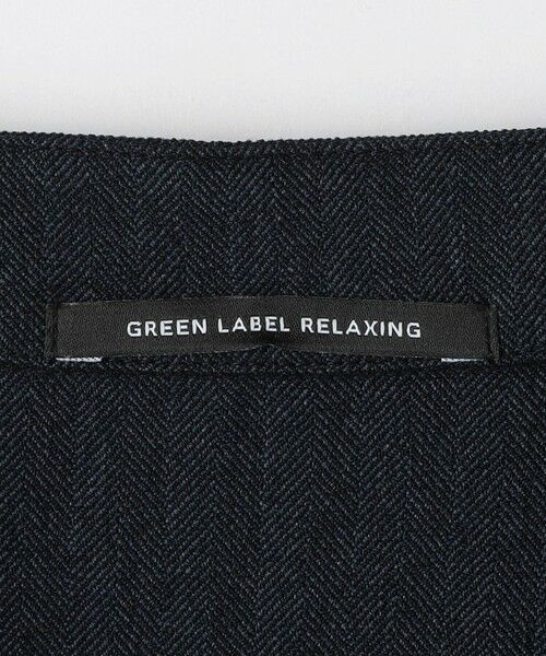 green label relaxing / グリーンレーベル リラクシング テーラードジャケット | A+ ポリエステルツイード 1B ノーカラー ジャケット -ウォッシャブル・ストレッチ・防シワ- | 詳細11