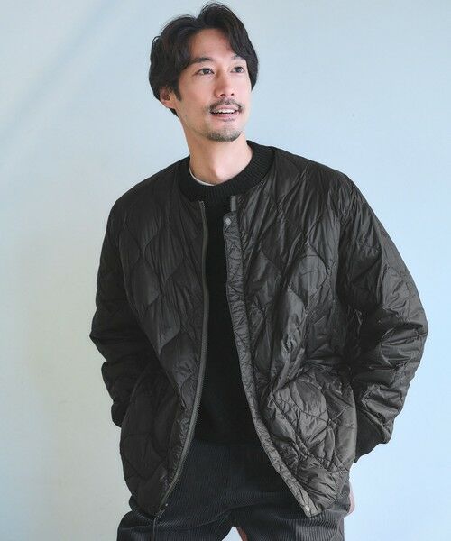 green label relaxing / グリーンレーベル リラクシング ダウンジャケット・ベスト | <TAION>2way MA1 ダウンジャケット | 詳細1