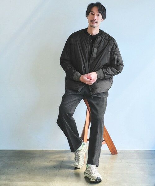 green label relaxing / グリーンレーベル リラクシング ダウンジャケット・ベスト | <TAION>2way MA1 ダウンジャケット | 詳細2