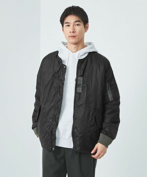 green label relaxing / グリーンレーベル リラクシング ダウンジャケット・ベスト | <TAION>2way MA1 ダウンジャケット | 詳細3