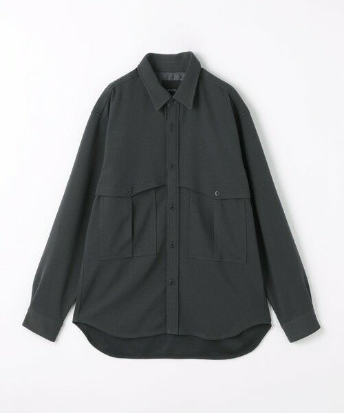 green label relaxing / グリーンレーベル リラクシング シャツ・ブラウス | Morley ビッグポケット レギュラーカラー シャツブルゾン | 詳細2