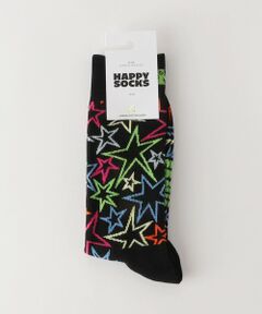 ＜Happy Socks＞メガ スター ソックス