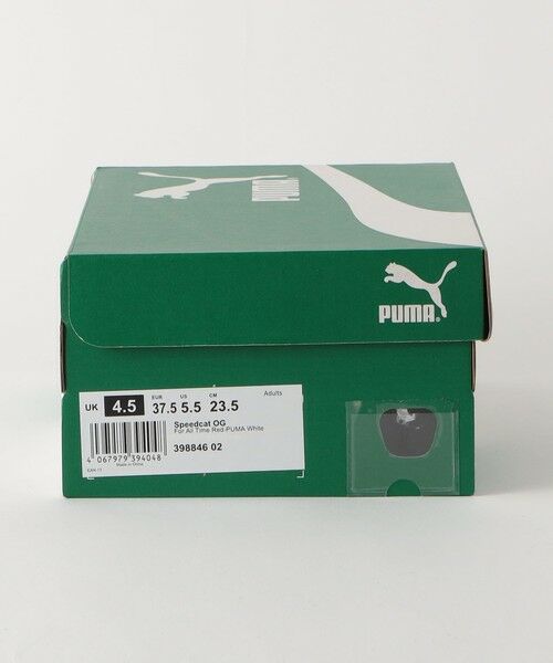 green label relaxing / グリーンレーベル リラクシング スニーカー | ＜PUMA＞スピードキャット OG スニーカー | 詳細13