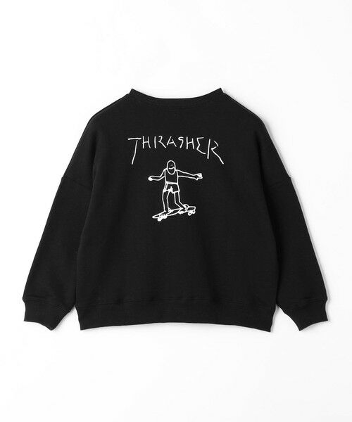 green label relaxing / グリーンレーベル リラクシング スウェット | 【別注】＜THRASHER＞スウェット / キッズ  110cm-130cm | 詳細1