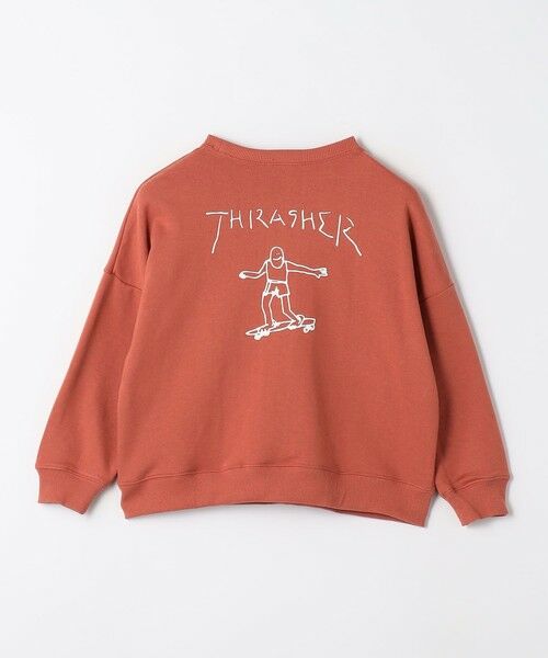 green label relaxing / グリーンレーベル リラクシング スウェット | 【別注】＜THRASHER＞スウェット / キッズ  110cm-130cm | 詳細4