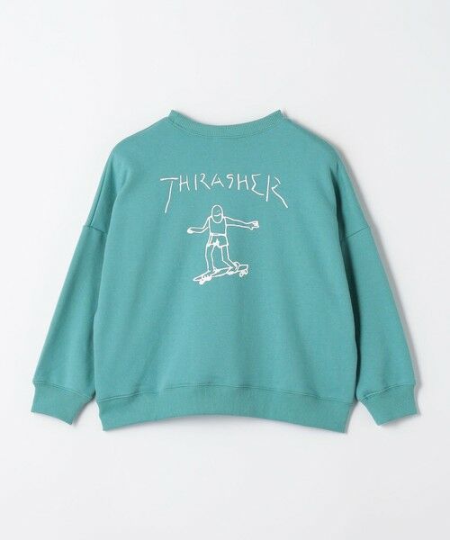 green label relaxing / グリーンレーベル リラクシング スウェット | 【別注】＜THRASHER＞スウェット / キッズ  110cm-130cm | 詳細7