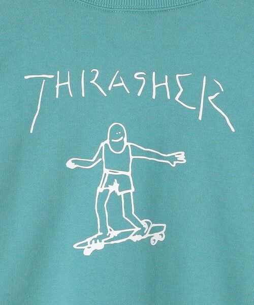 green label relaxing / グリーンレーベル リラクシング スウェット | 【別注】＜THRASHER＞スウェット / キッズ  110cm-130cm | 詳細11