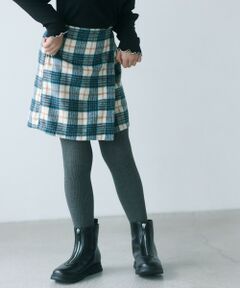 【別注】＜Pluckys＞TJ ラップキュロットパンツ（チェック） / キッズ  140cm-160cm