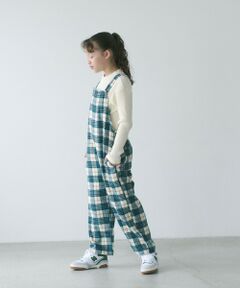 【別注】＜Pluckys＞サロペット（チェック） / キッズ  140cm-160cm