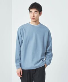 クリア ウェーブ サーマル クルーネック Tシャツ