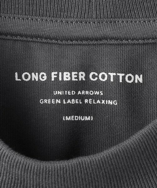 green label relaxing / グリーンレーベル リラクシング カットソー | LONG FIBER COTTON クリア モックネック カットソー | 詳細20