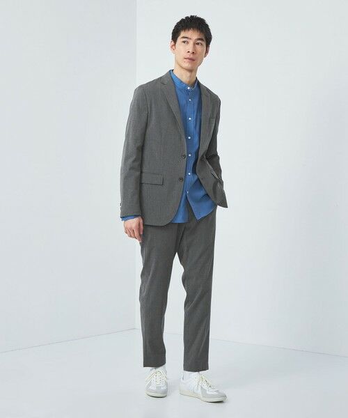 セール】 TR ホップサック ナロー ジャケット -ストレッチ・防 セール】 TR ホップサック ナロー ジャケット -ストレッチ・防